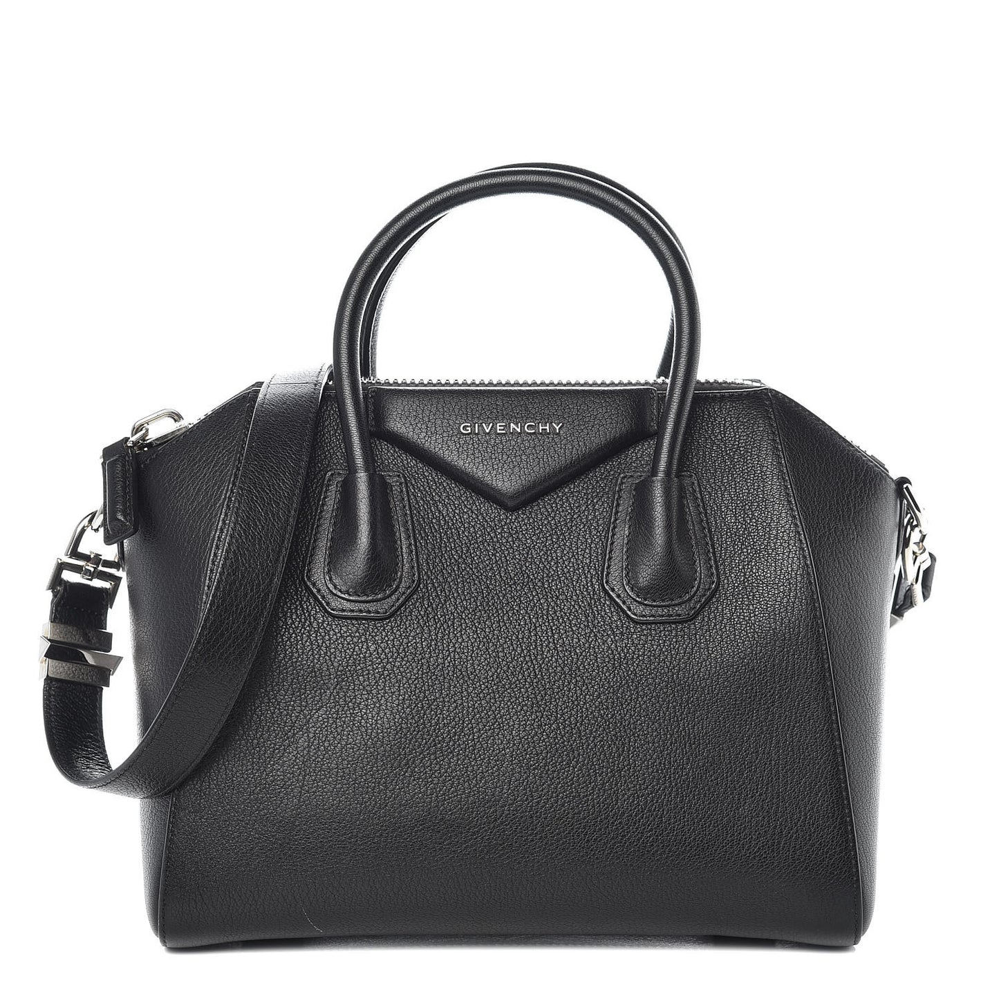 Sugar Goatskin Small Antigona Black