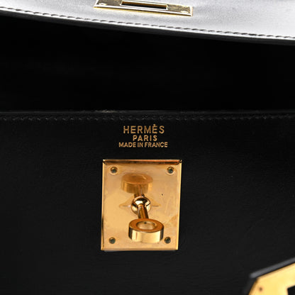 Hermes Box Kelly Sellier 32 Black 6 of 15