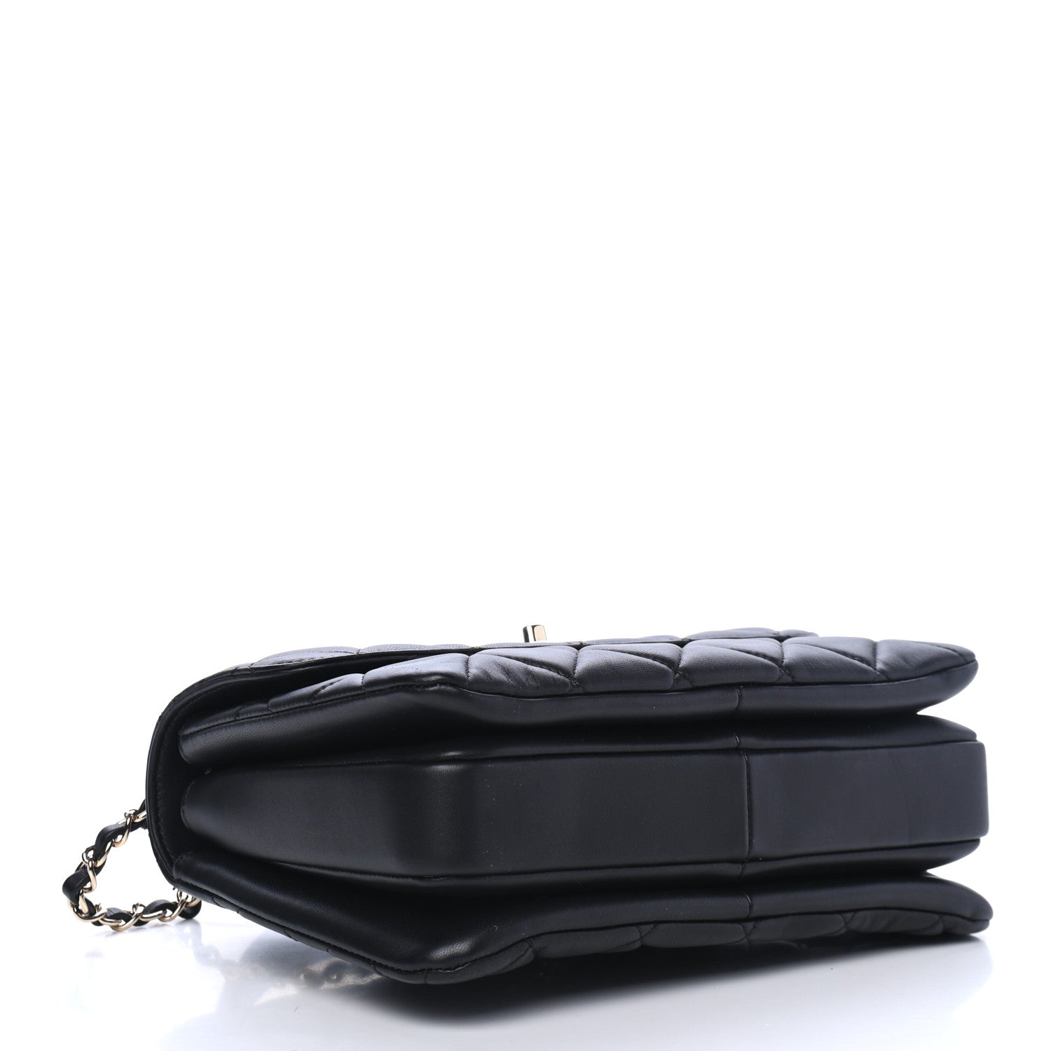 Chanel Lambskin Quilted Small Trendy CC Dual Handle Flap Bag Black 3 of 4