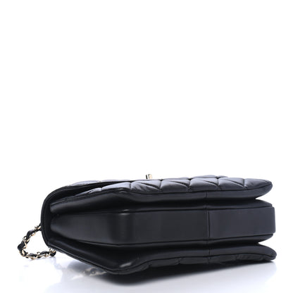 Chanel Lambskin Quilted Small Trendy CC Dual Handle Flap Bag Black 3 of 4