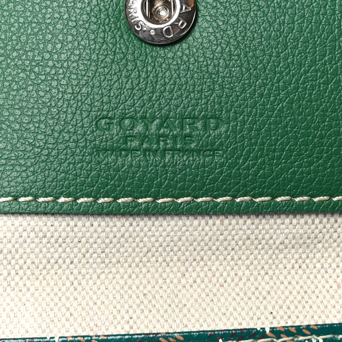 Goyardine Boheme Hobo Green