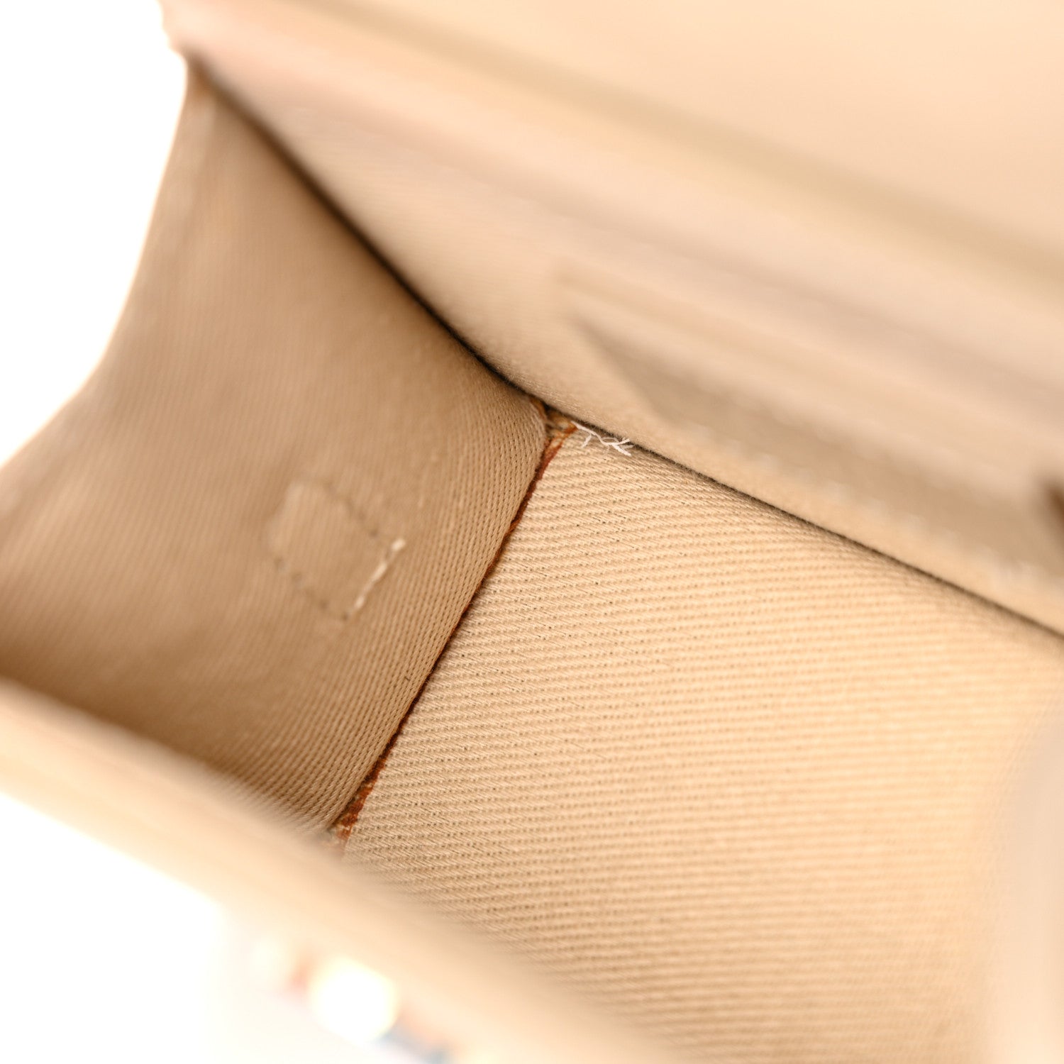 Jacquemus Calfskin Le Chiquito Whipstitch Beige 10 of 13