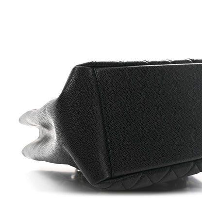 Chanel Caviar Quilted Grand Shopping Tote GST Black 10 of 14