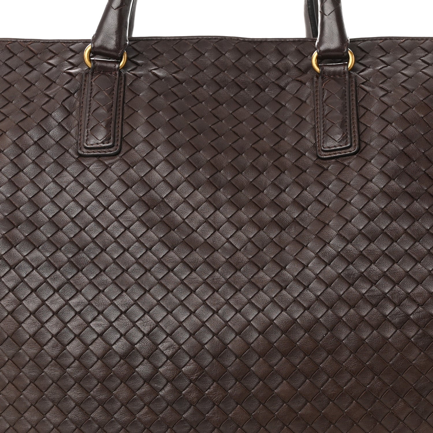 Bottega Veneta Nappa Intrecciato Maxi Convertible Tote Ebano 7 of 9