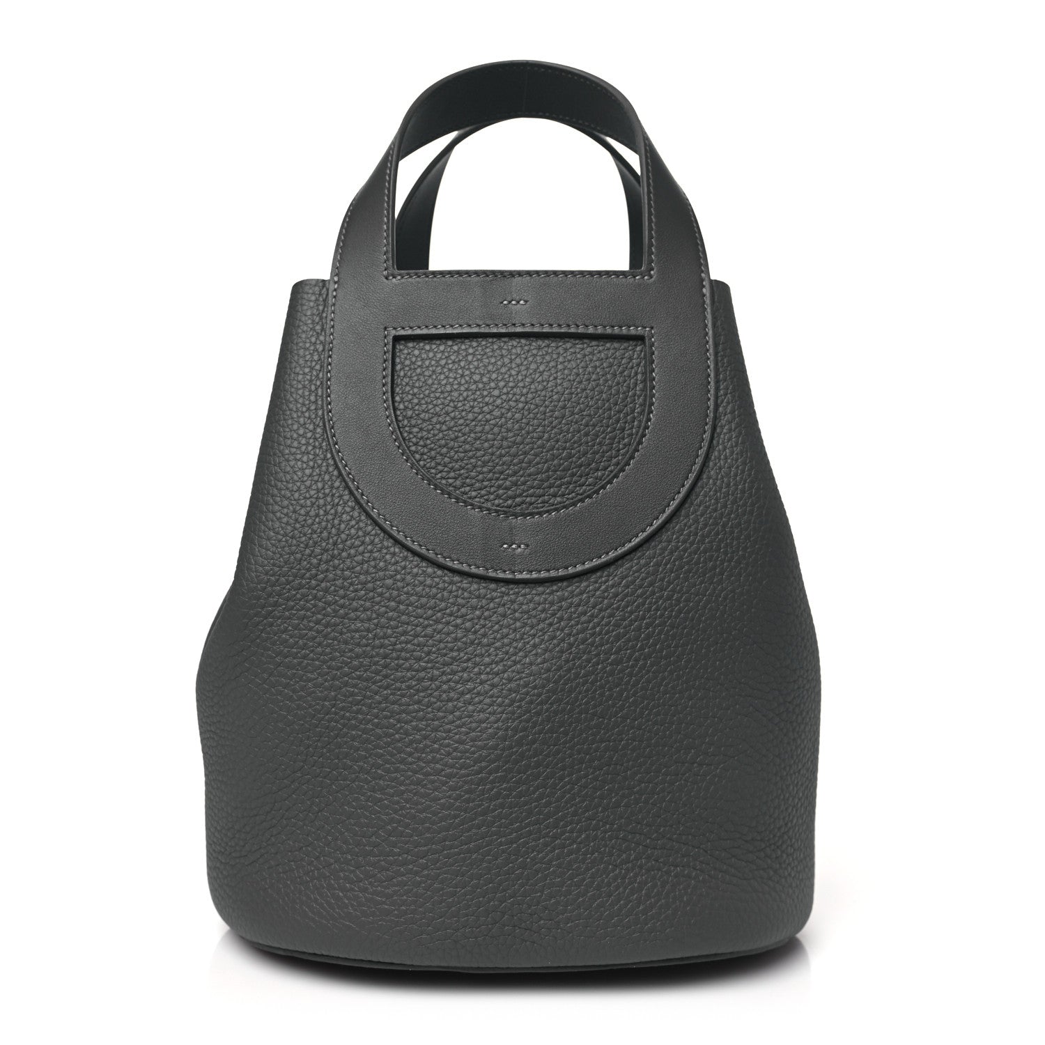Hermes Taurillon Clemence Swift In-The-Loop 23 Bag Gris Meyer 1 of 11