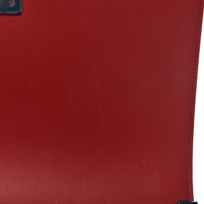 Chanel Calfskin Chevron Quilted New Medium Boy Flap Dark Red 14 of 17