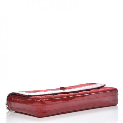 Chanel Patent Jersey Quilted 2.55 Reissue East West Flap Red 4 of 19
