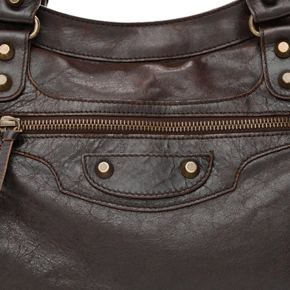 Balenciaga Agneau Classic Hardware City Cigare Fonce 8 of 19