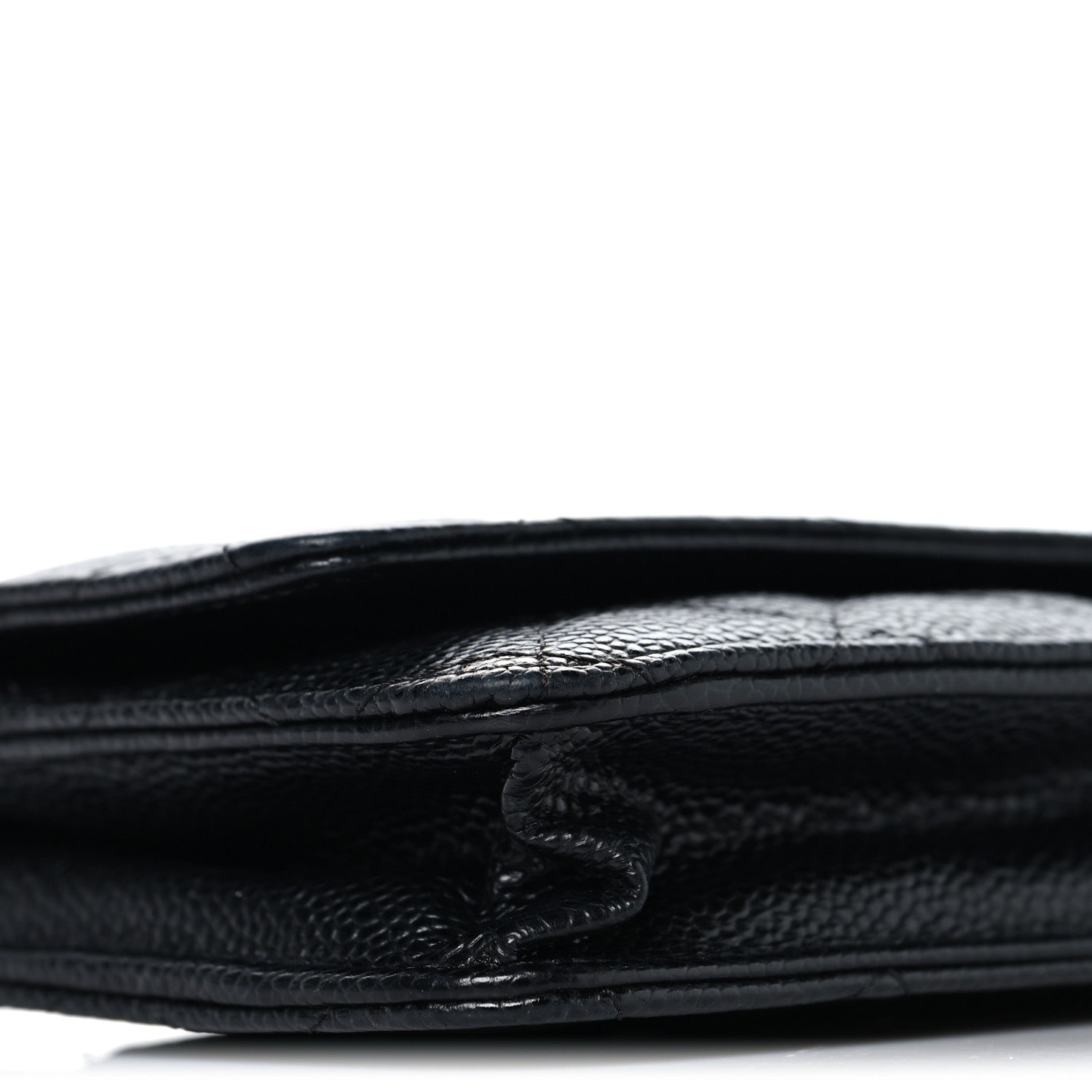 Chanel Caviar Quilted Wallet On Chain WOC Black 10 of 12