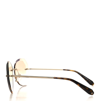 Chanel Metal Spring Round Sunglasses 4220 Gold Brown 3 of 7