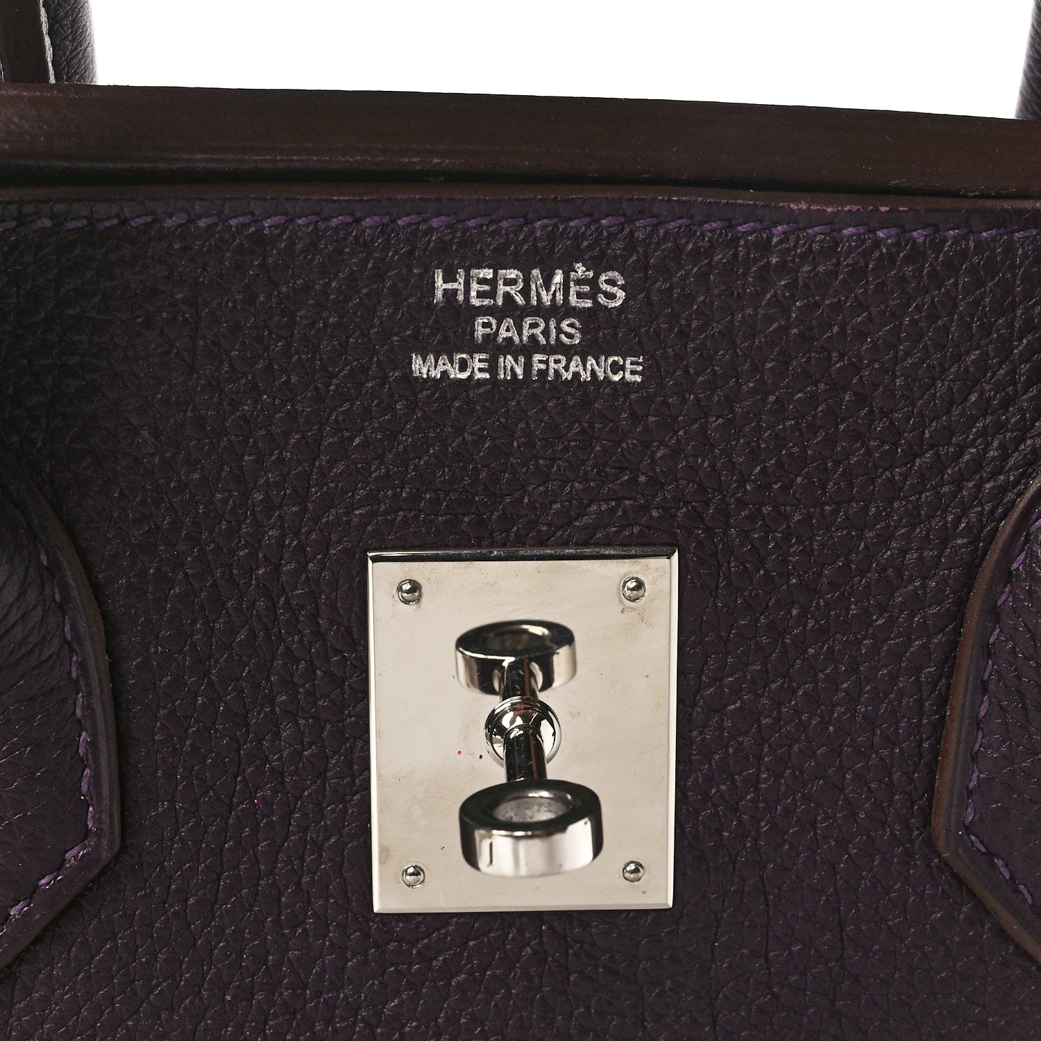 Hermes Togo Birkin 35 Raisin 6 of 9