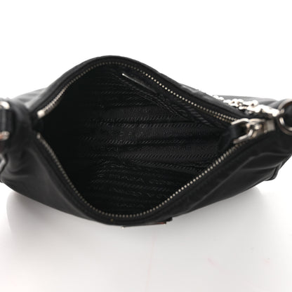Prada Nylon Re-Edition 2005 Shoulder Bag Black 5 of 10