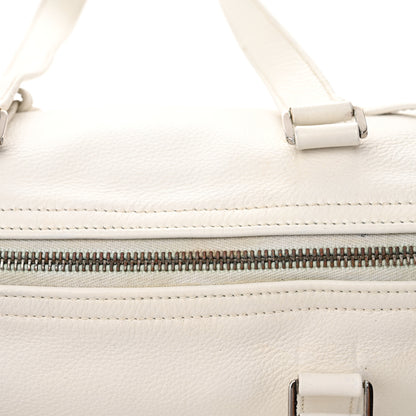 Christian Dior Calfskin Logo Charms Boston White 12 of 12