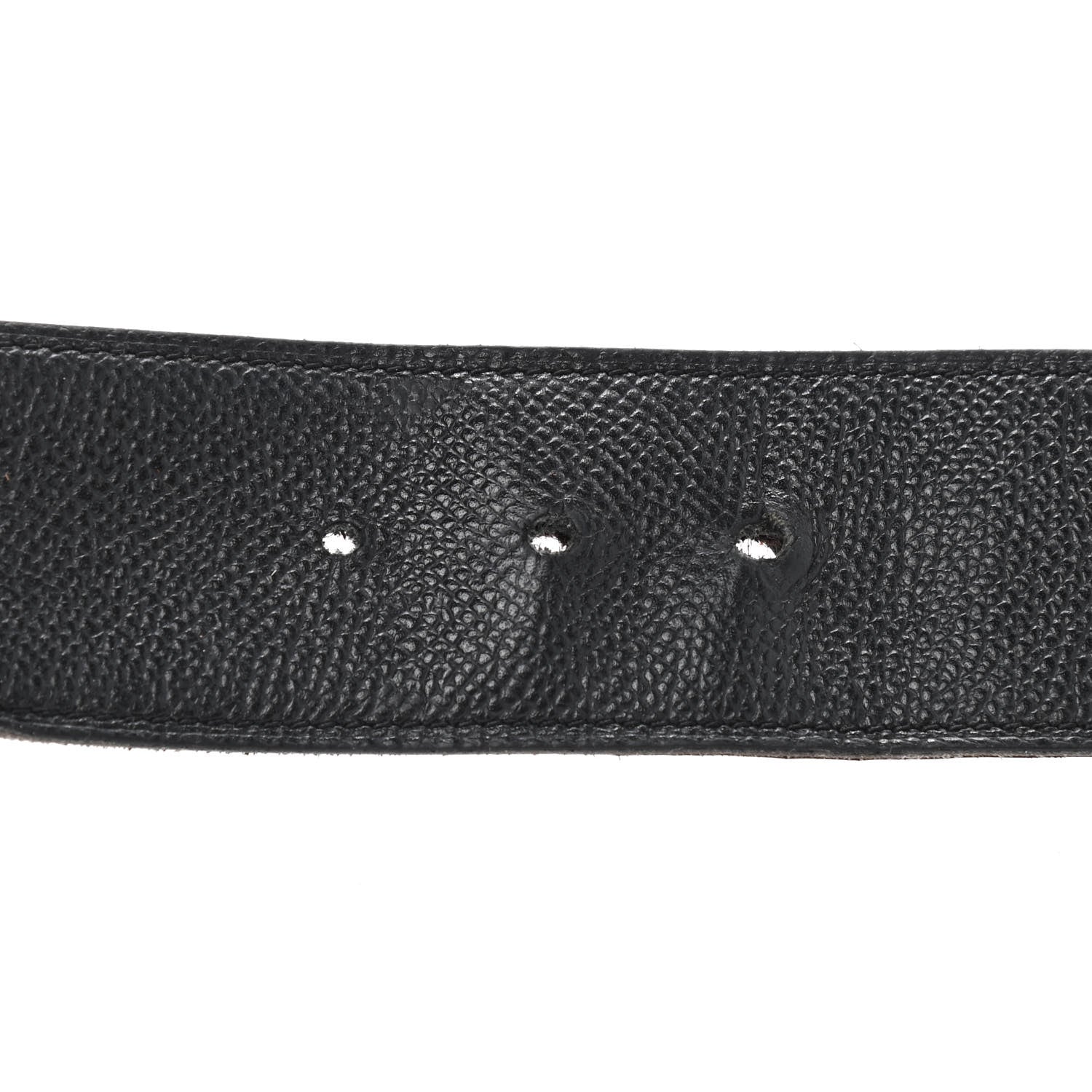 Hermes Epsom 42mm Constance H Belt 105 Black Chocolate 4 of 7