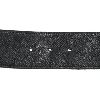 Hermes Epsom 42mm Constance H Belt 105 Black Chocolate 4 of 7