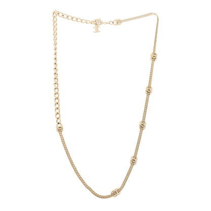 Chanel Metal CC Short Chain Necklace Gold 3 of 6