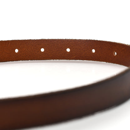 Gucci Faded Calfskin Double G 20mm Belt 100 40 Cuir 4 of 5