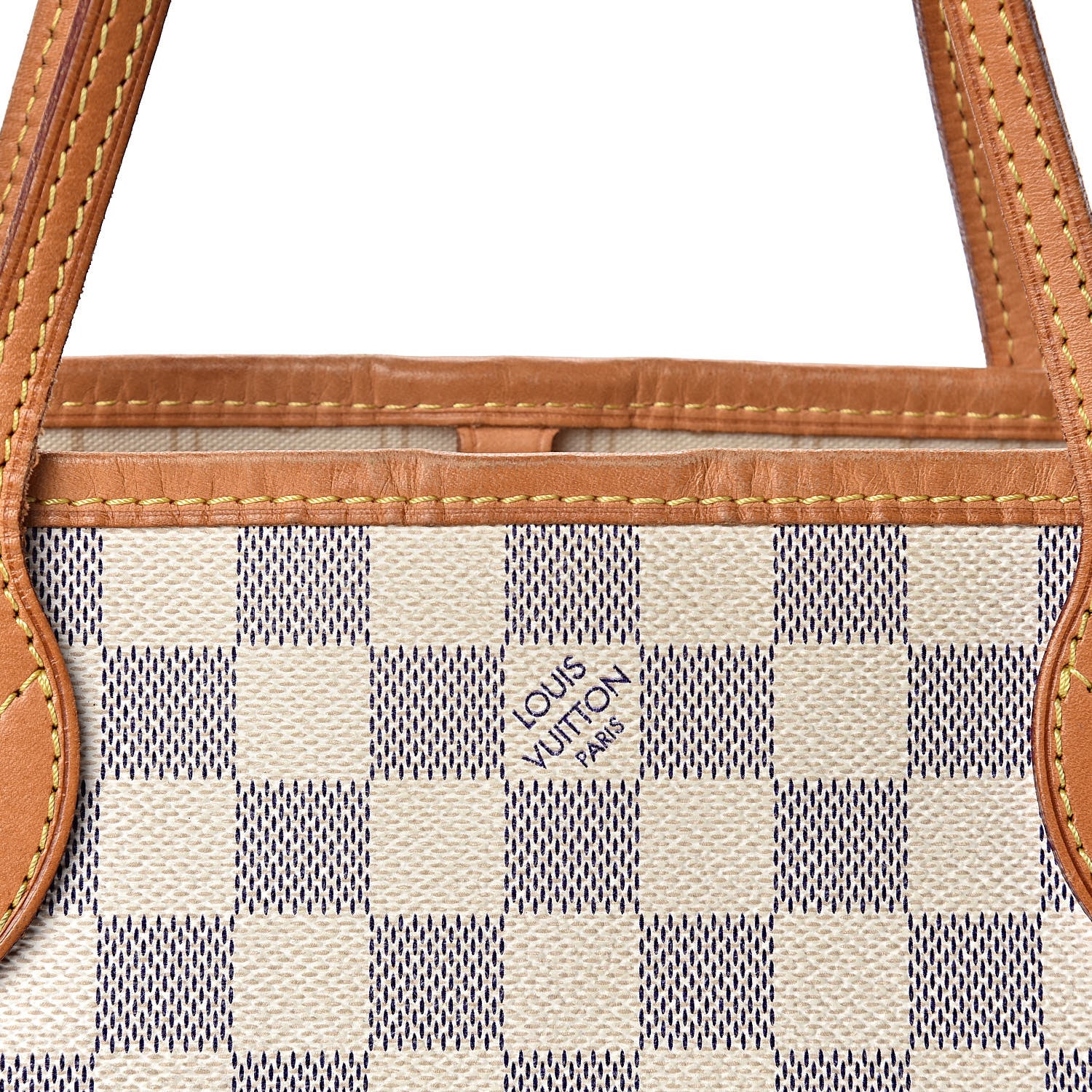 Louis Vuitton Damier Azur Neverfull PM 10 of 12
