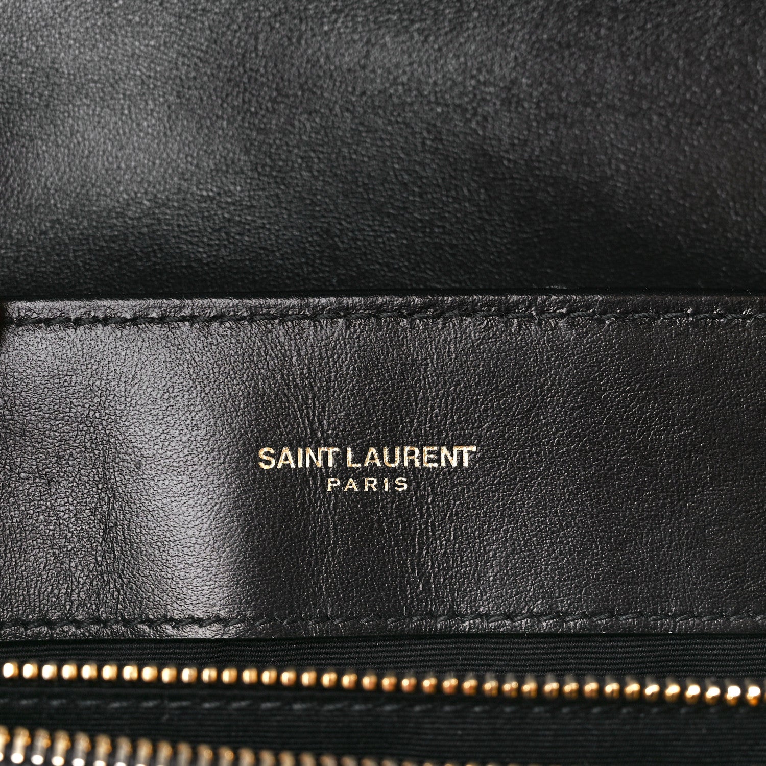 Saint Laurent Calfskin Y Quilted Monogram Medium Loulou Chain Satchel Black 6 of 11