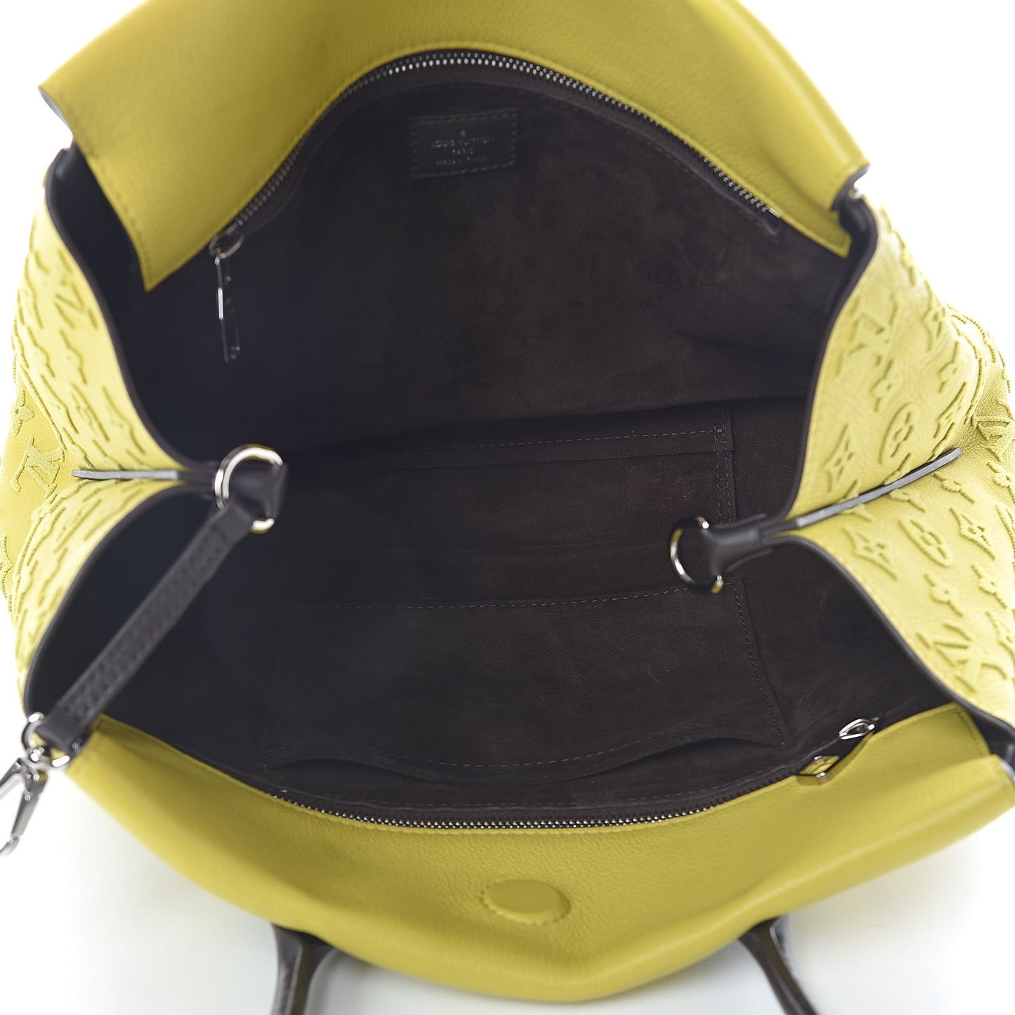 Veau Cachemire Tote W PM Pistache