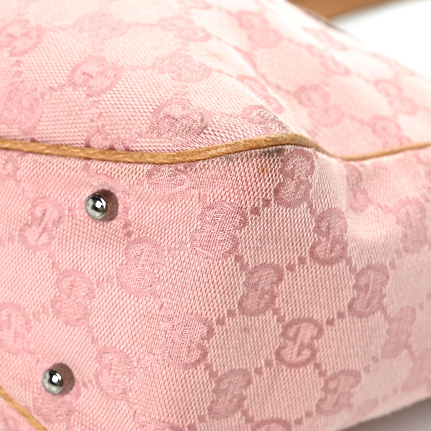 Monogram Medium Tote Pink