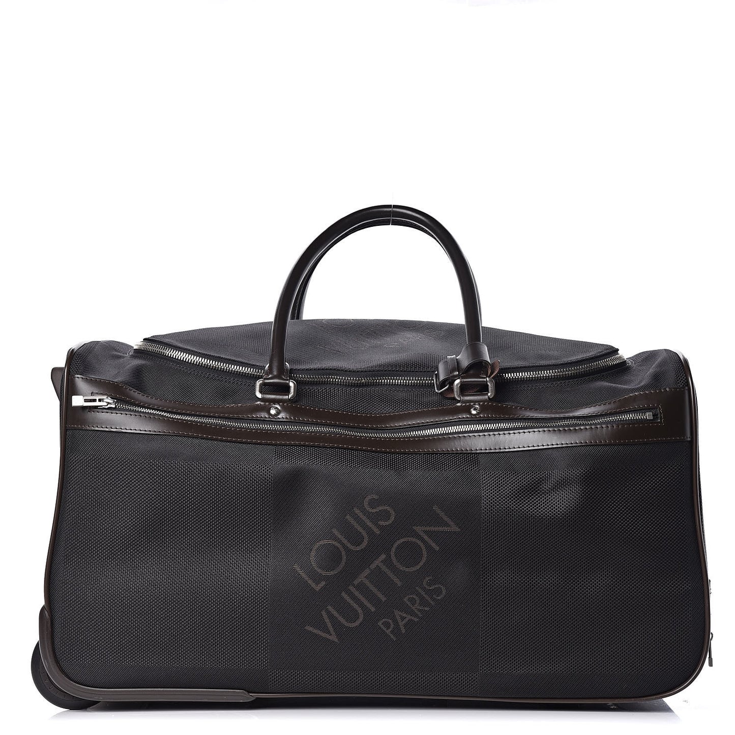 Damier Geant Eole 60 Rolling Luggage Black