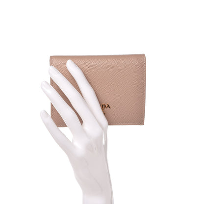 Prada Saffiano Metal Bi-Fold Wallet Cammeo 2 of 6