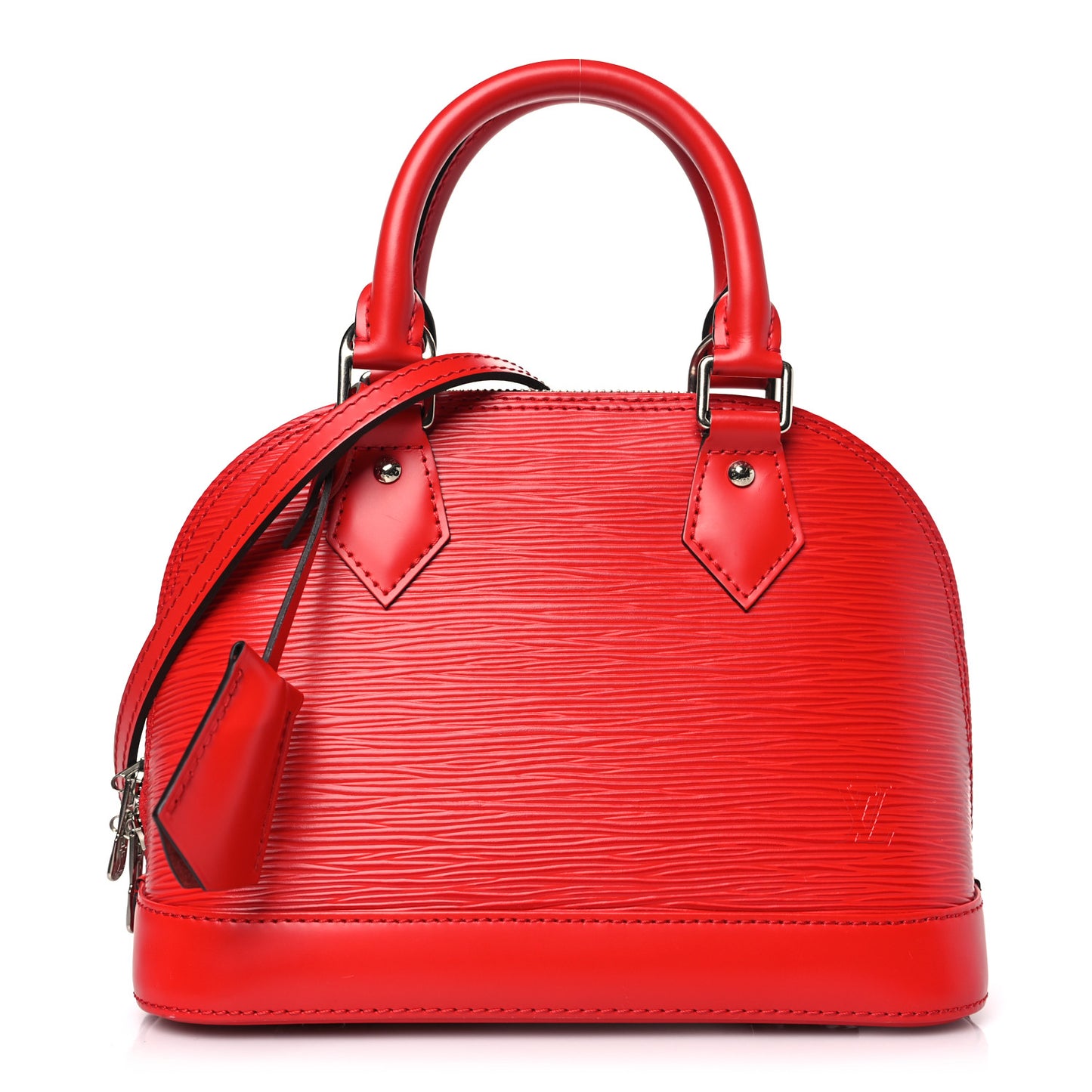 LOUIS VUITTON Epi Alma BB Coquelicot