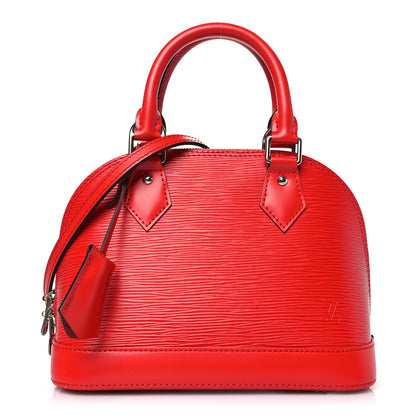 Louis Vuitton LOUIS VUITTON Epi Alma BB Coquelicot 1 of 8