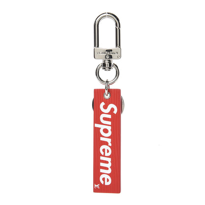 Louis Vuitton X SUPREME Epi Key Chain Bag Charm Red 1 of 6