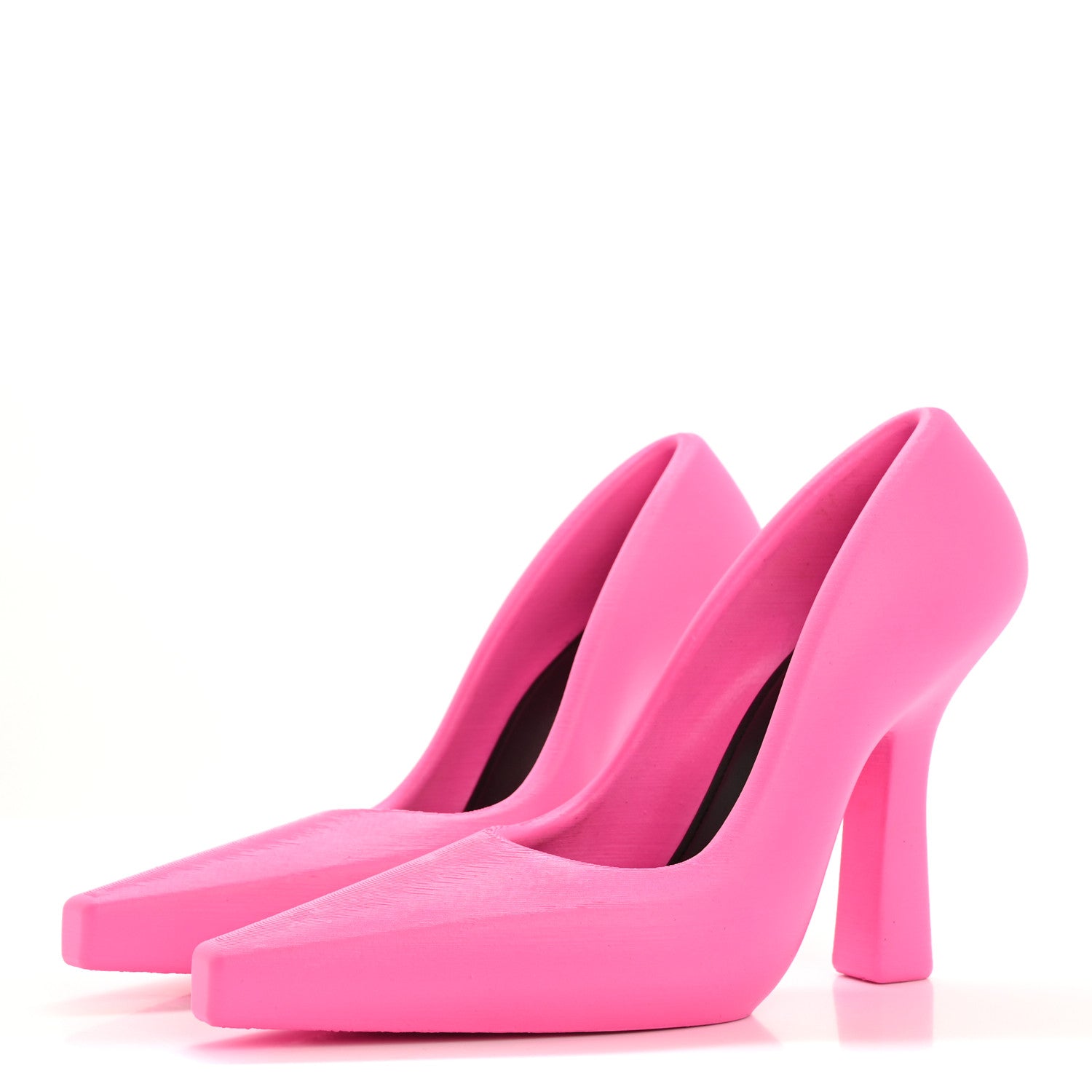 Balenciaga Rubber 3D Printed 110mm Pumps 38 Pink 4 of 9