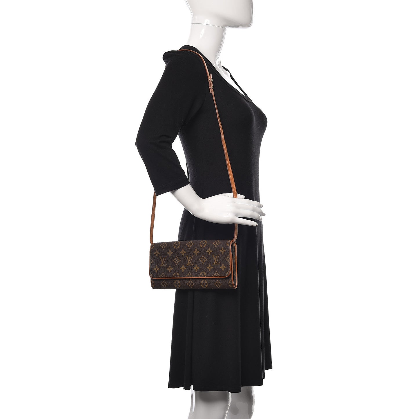 Monogram Pochette Twin GM