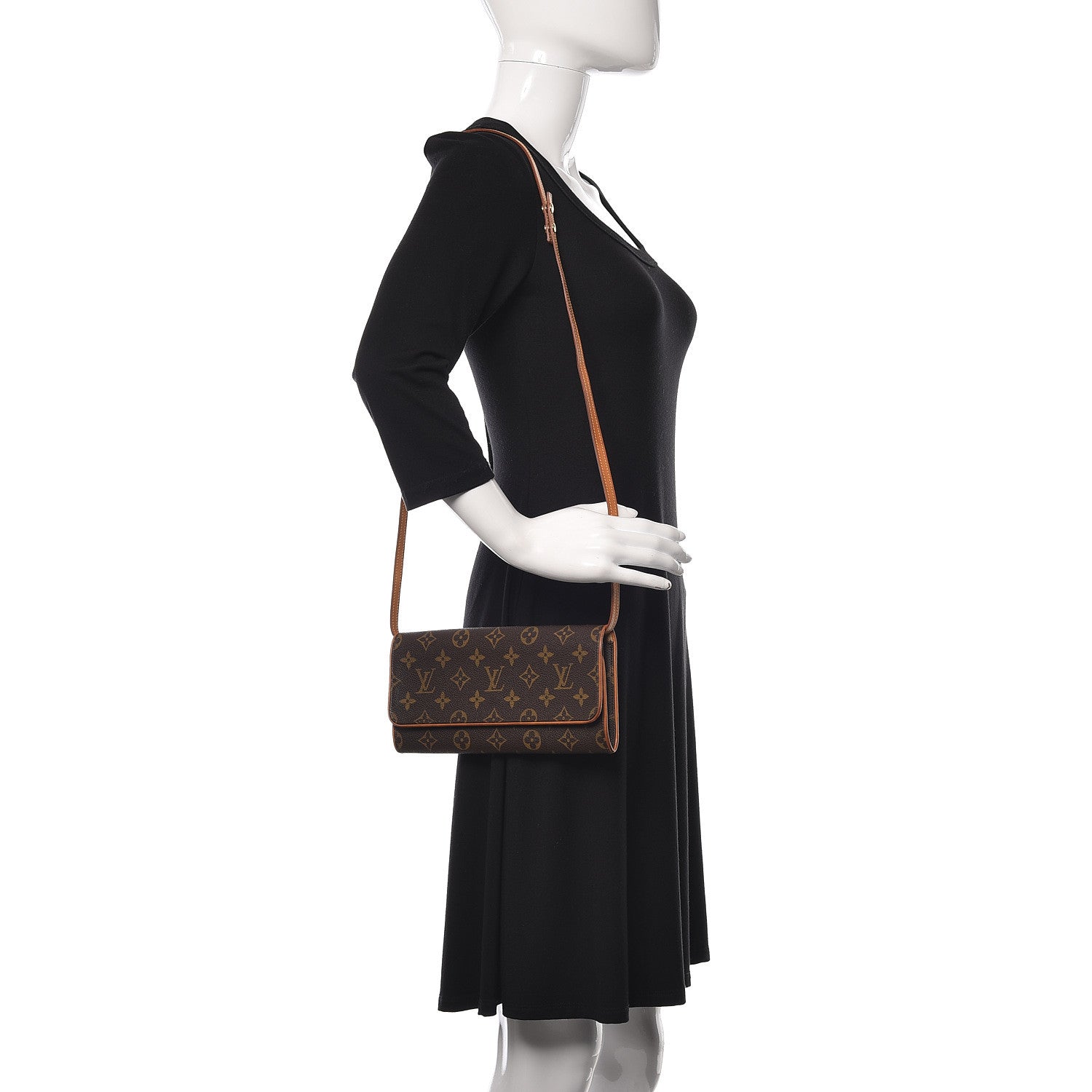 Louis Vuitton Monogram Pochette Twin GM 2 of 10