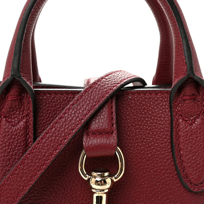 Gucci Pebbled Calfskin Small Jackie Tote Ancora Red 7 of 9
