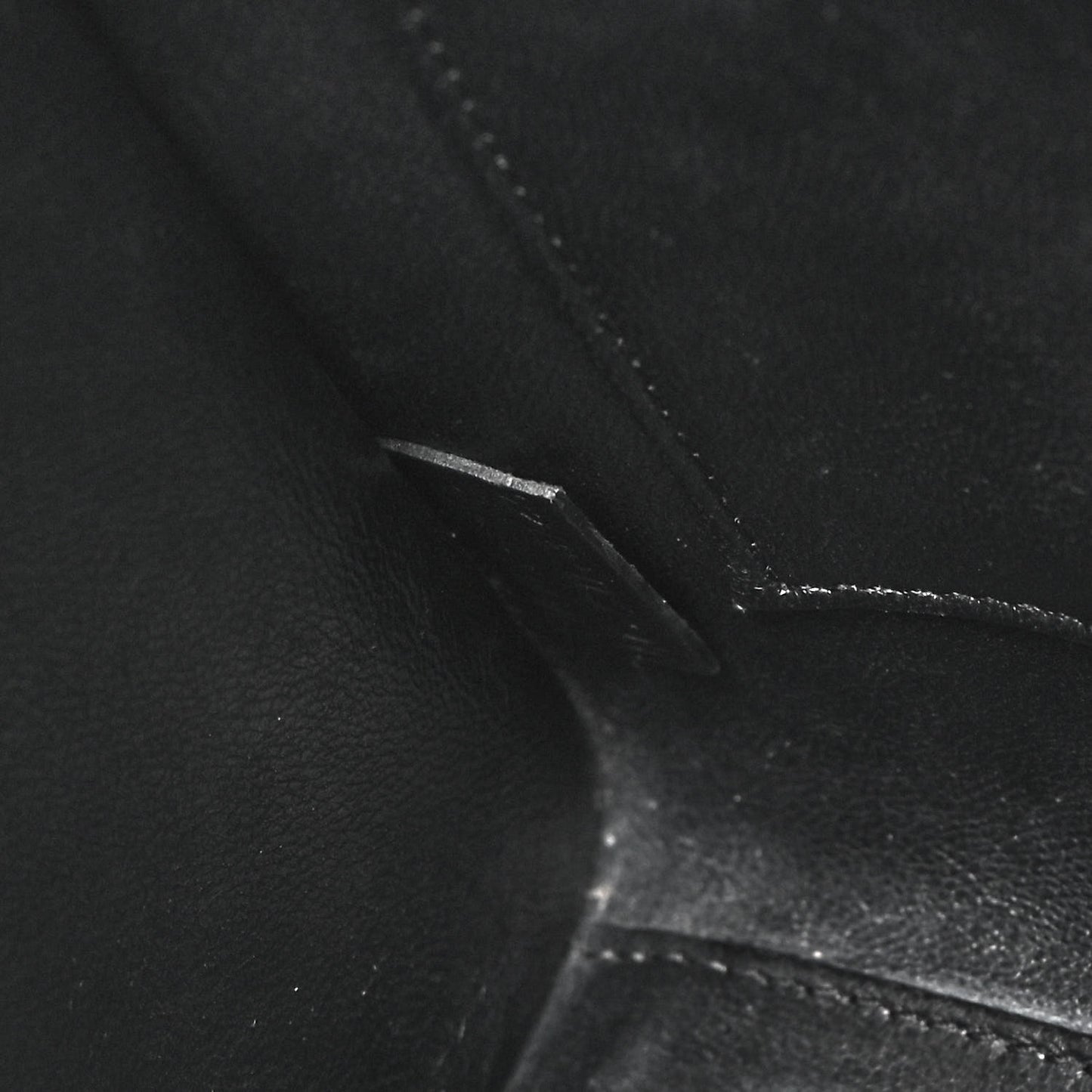 Smooth Calfskin Nano Luggage Black