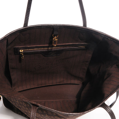 Louis Vuitton Monogram Idylle Neverfull MM Fusain 5 of 13