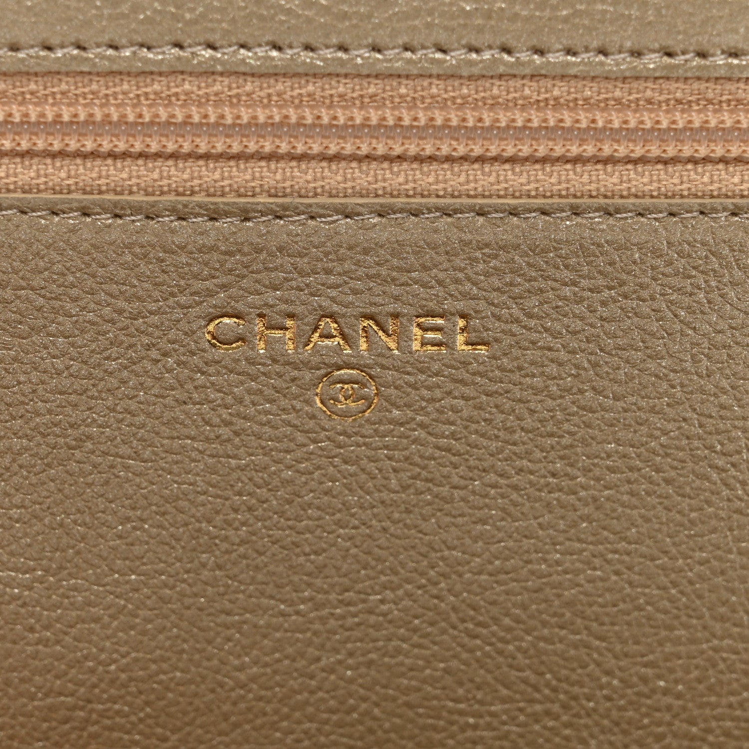 Chanel Woven Straw Braided Ancient Greek Wallet On Chain WOC Beige 15 of 34