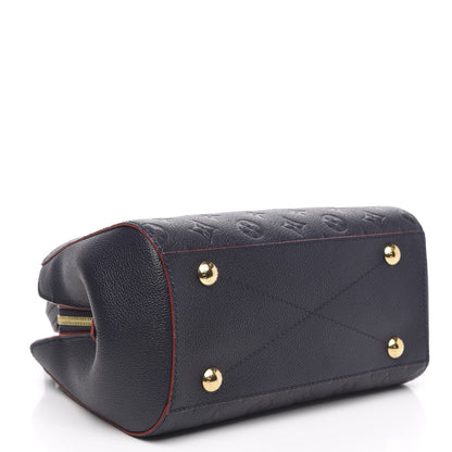Louis Vuitton Empreinte Montaigne BB Marine Rouge 3 of 7