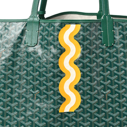 Goyard Goyardine Saint Louis XXL Green 9 of 11