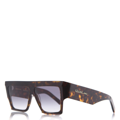 Celine Flat Top Sunglasses CL 40030I Havana 1 of 7