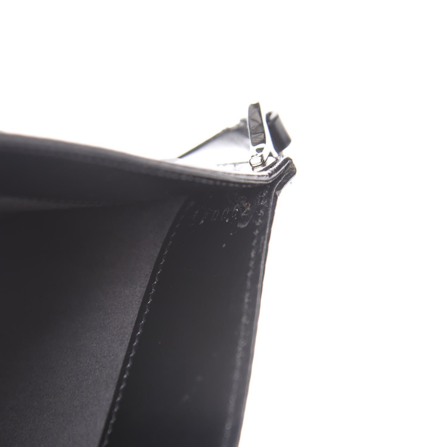 Louis Vuitton Epi Demi Lune Pochette Black 6 of 9