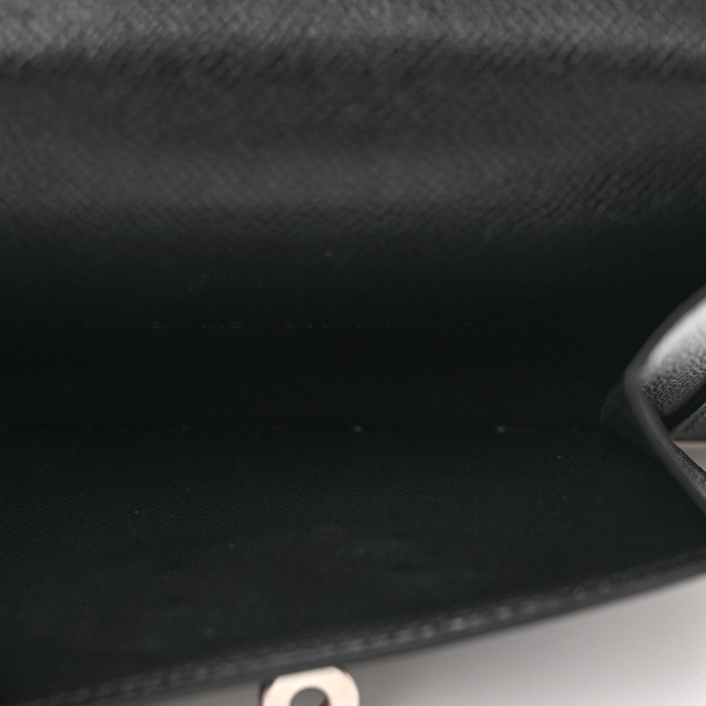 Epsom Kelly Pocket Compact Wallet Black