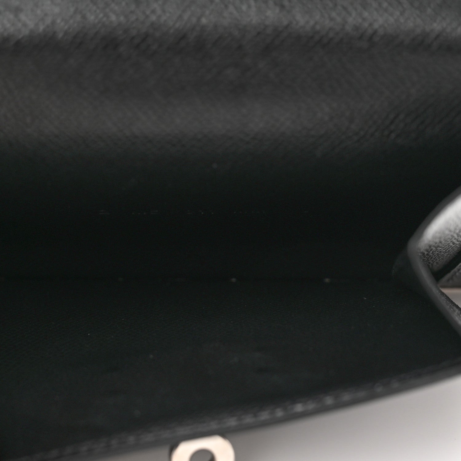Hermes Epsom Kelly Pocket Compact Wallet Black 5 of 7