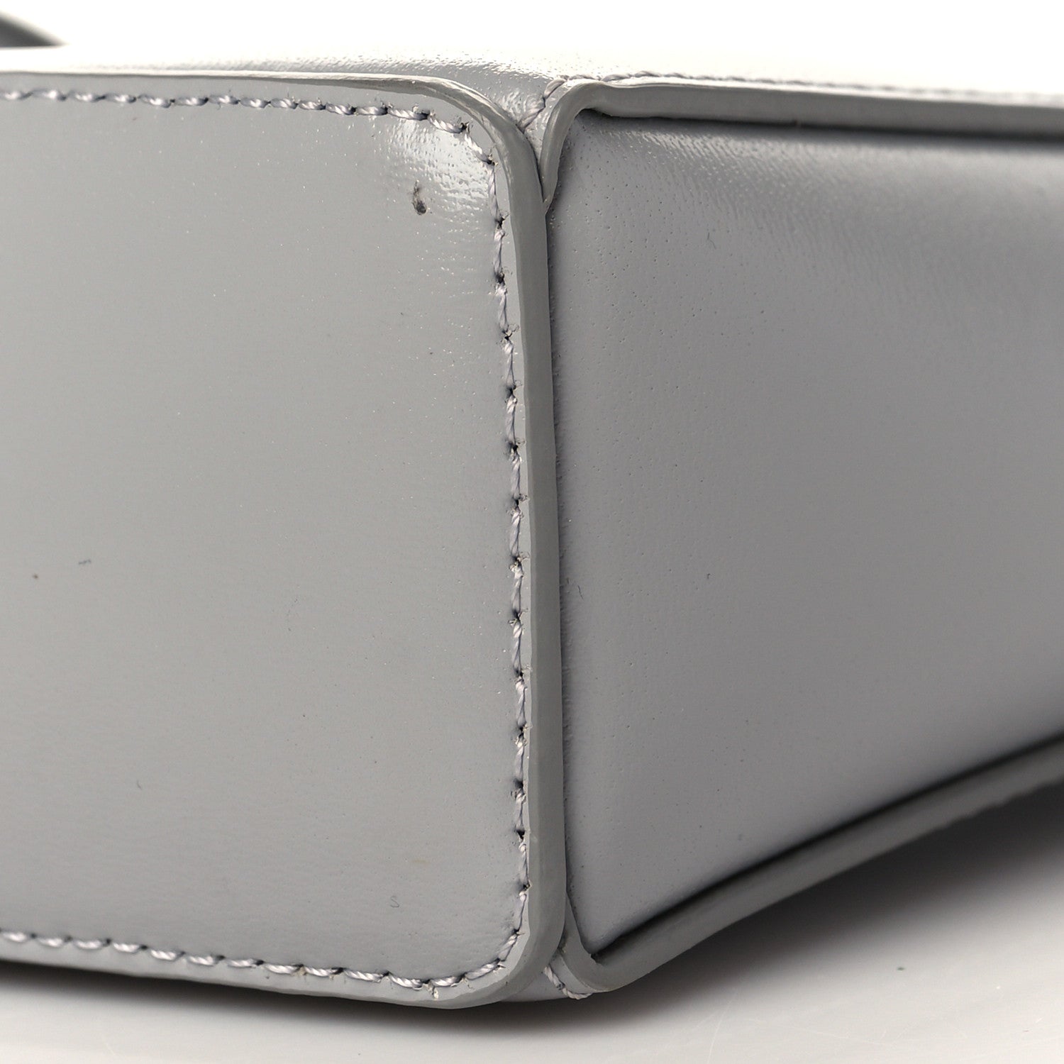 Givenchy Box Calfskin Small Cut Out Shoulder Bag Cloud Grey 9 of 9