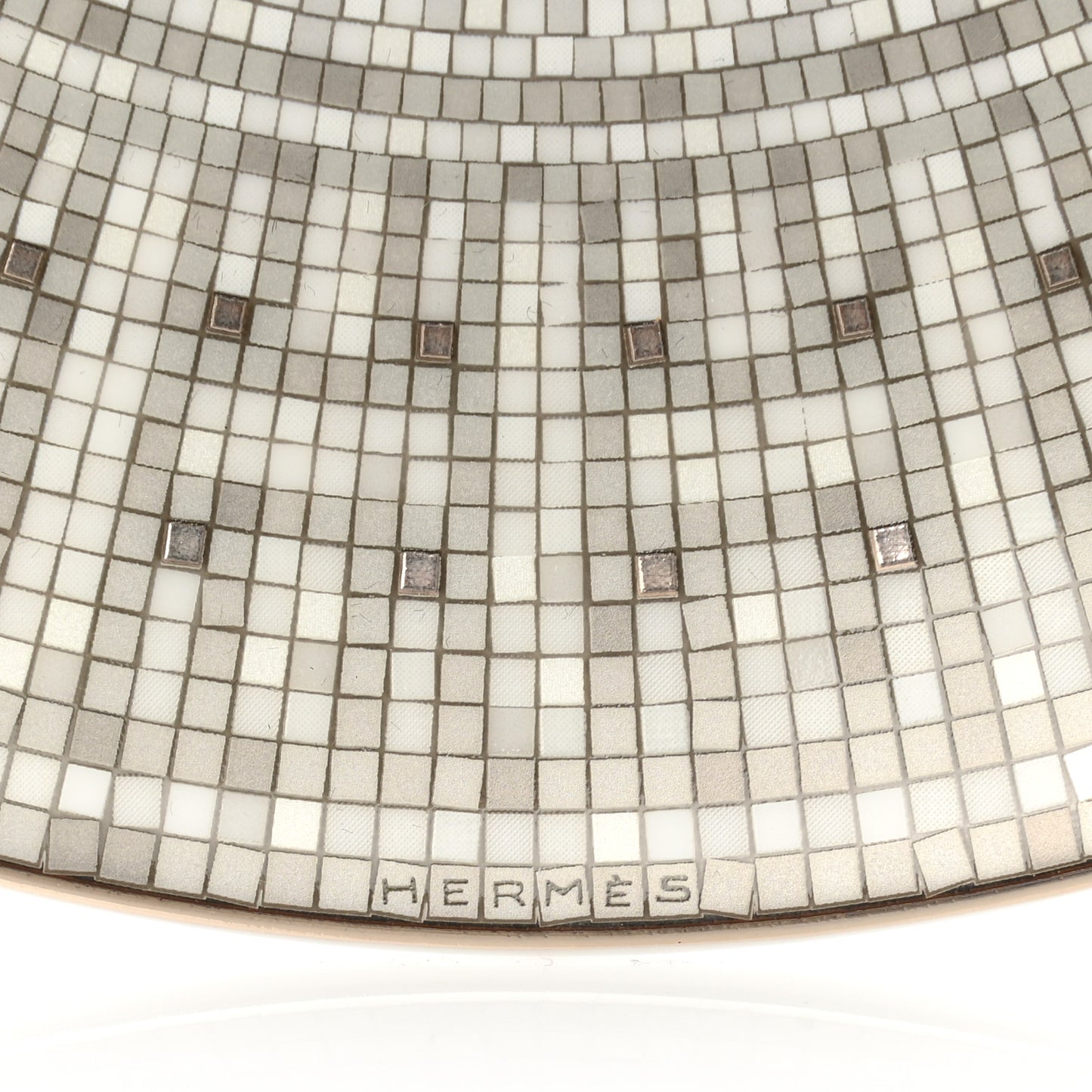 Porcelain Mosaique au 24 Platine Dessert Plate 8.3