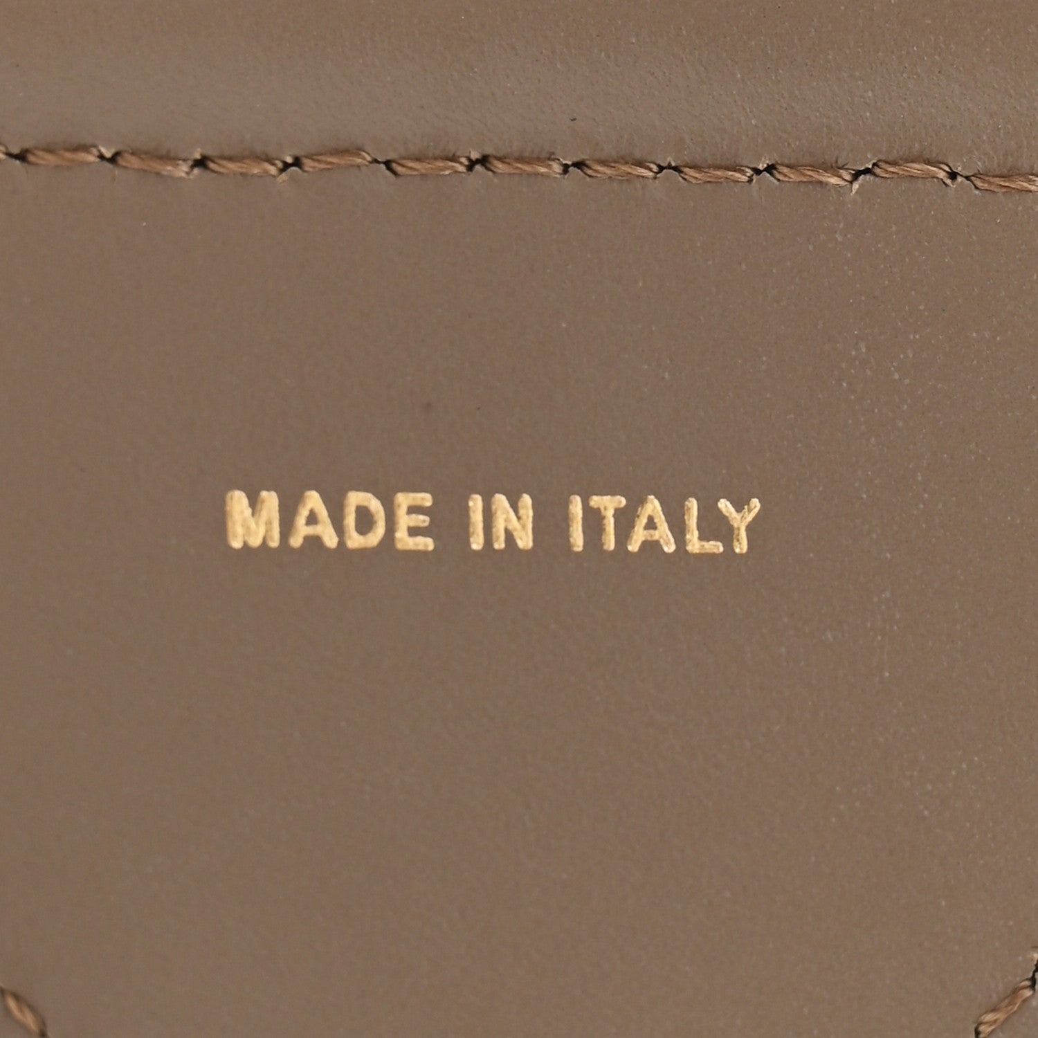 Fendi Cannete Ribbon Poly Vitello King Logo Adjustable Strap You Pergamena Acquerello Tartufo 3 of 4