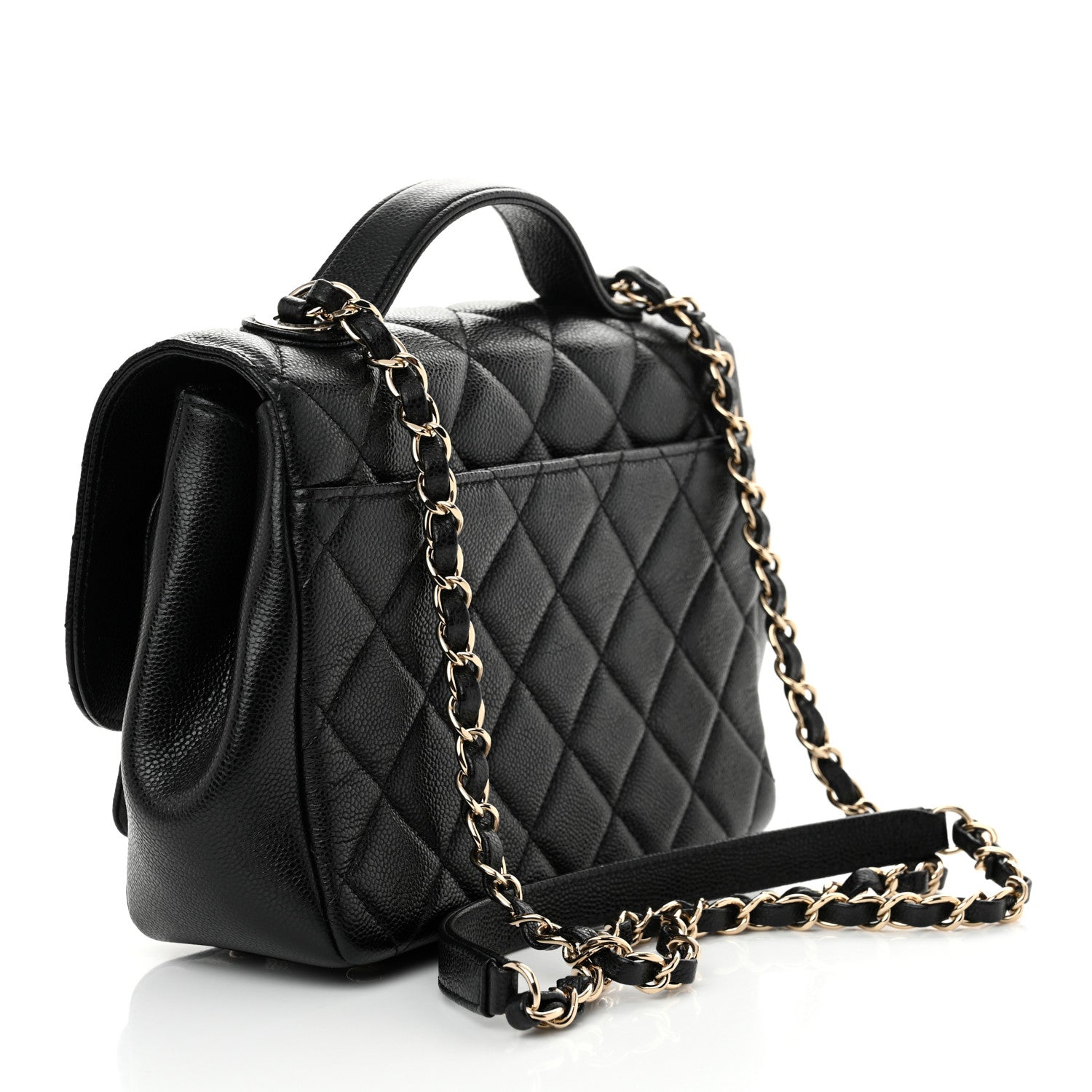 Chanel Caviar Quilted Medium Business Affinity Flap Black 3 of 11