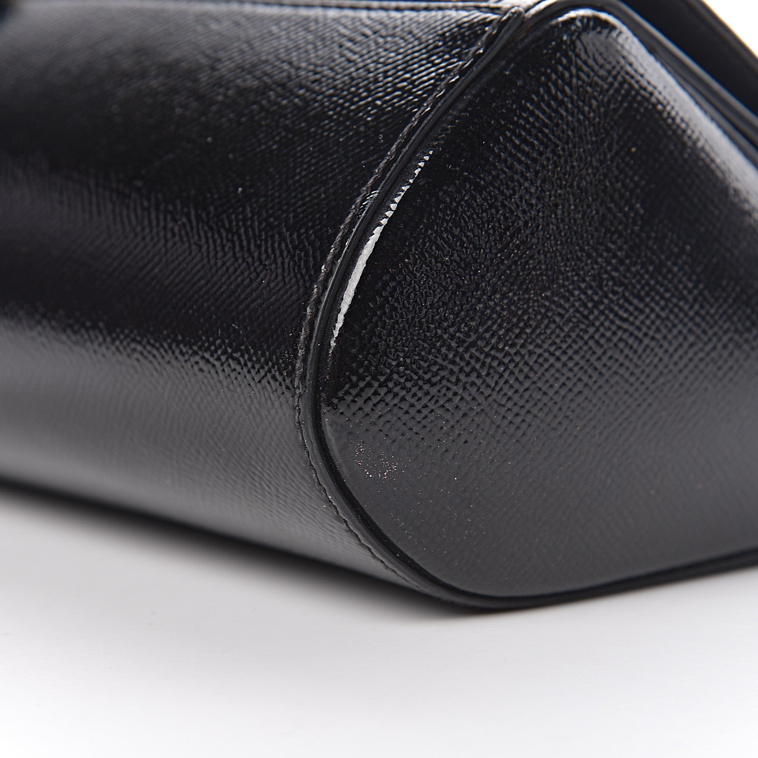 Givenchy Textured Patent Calfskin Mini Pandora Box Crossbody Bag Black 18 of 18