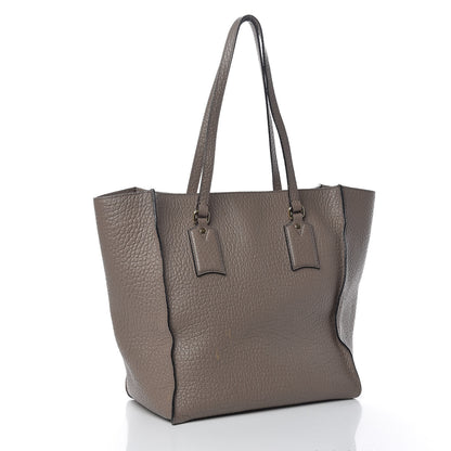 Burberry Heritage Grain Medium Woodbury Tote Pale Taupe 3 of 12