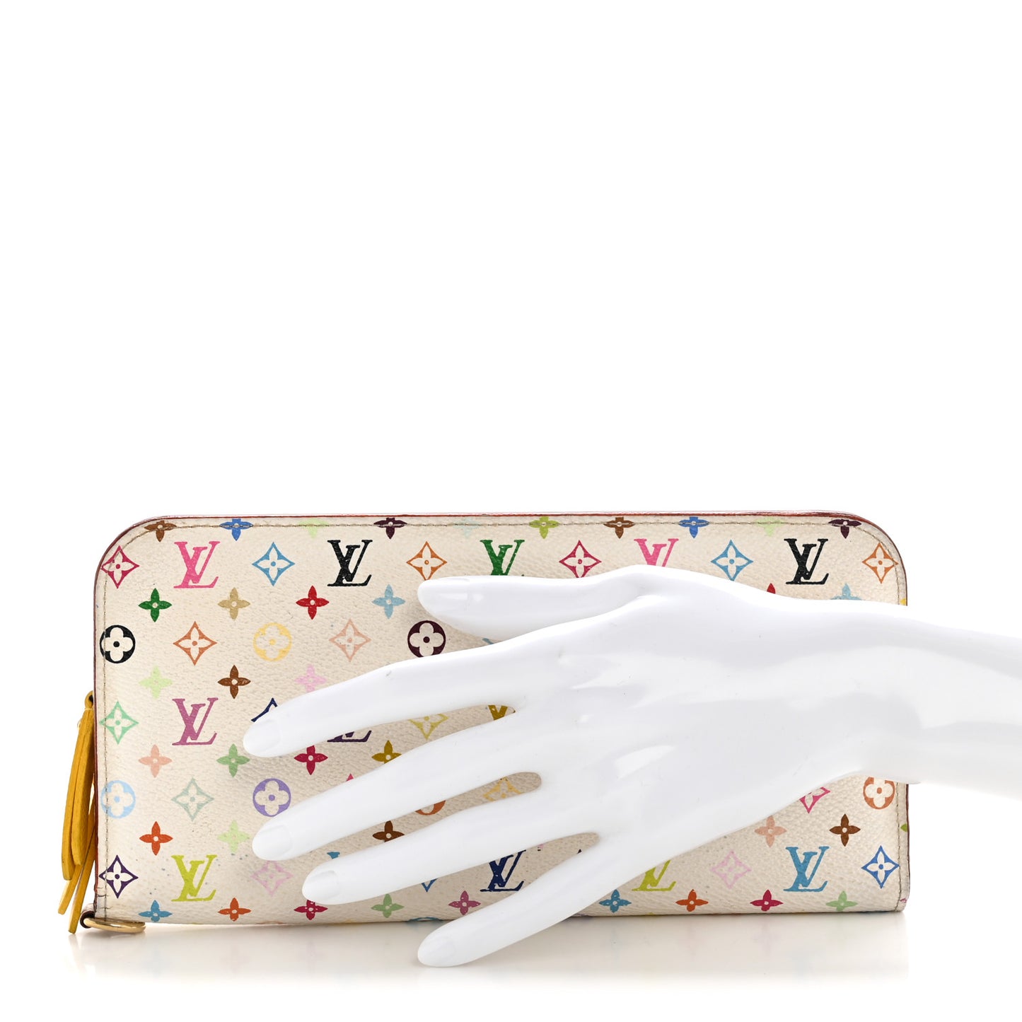 Monogram Multicolor Insolite Wallet White Citron